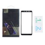 محافظ صفحه نمایش شیشه ای Full Cover مدل Samsung Galaxy A8 Plus (2018) / A730 (پک دار)