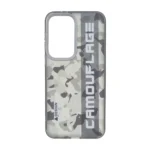 قاب Camouflage چریکی محافظ لنز کربن Samsung Galaxy A37 - مشکی