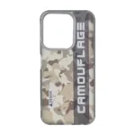 قاب Camouflage چریکی محافظ لنز کربن Xiaomi Redmi 15C / Poco C85 - قهوه ای