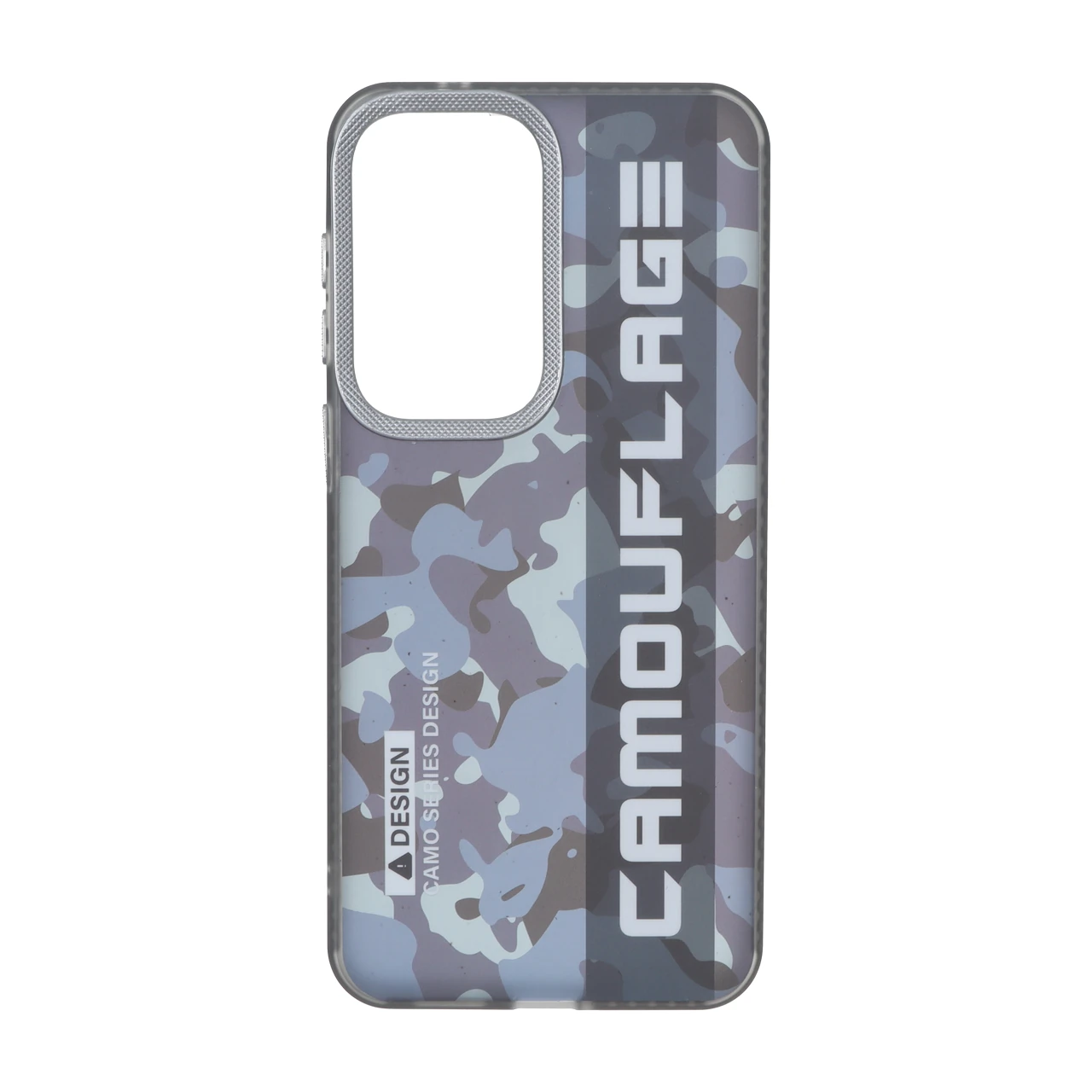 4604266 قاب Camouflage چریکی محافظ لنز کربن Samsung Galaxy A57 - سرمه ای - تصویر 1