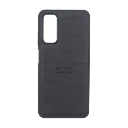 قاب طرح چرم Puloka خط دار Samsung Galaxy A05s / M14 4G / F14 4G - مشکی
