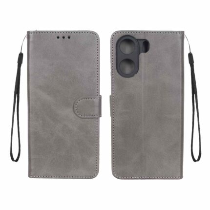 کیف موبایل مگنتی درجه یک MNC مدل Xiaomi Redmi 13C / Poco C65 - خاکستری