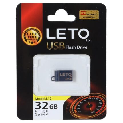 فلش مموری Leto Fix مدل L12 USB2.0 ظرفیت 32GB - مشکی