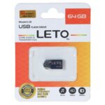 فلش مموری Leto Fix مدل L10 USB2.0 ظرفیت 64GB - مشکی