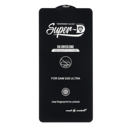 محافظ صفحه نمایش شیشه ای - Full Cover Super D Mietubl - ESD مدل Samsung Galaxy S26 Ultra