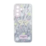 قاب اطلسی Flower پاپیون دار Samsung Galaxy A37 - طرح 118