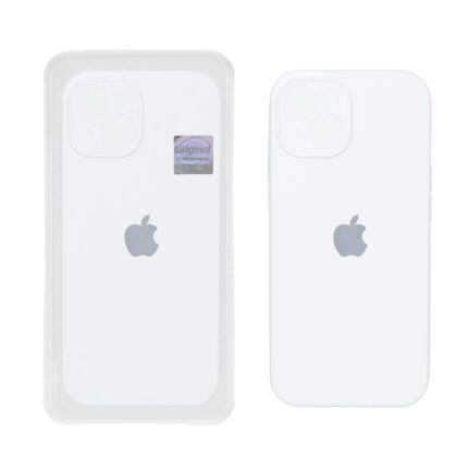 قاب سیلیکونی پاک کنی اورجینال Master Quality مدل Apple iPhone 13 / iPhone 14 - سفید (پک دار)