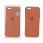 قاب سیلیکونی پاک کنی اورجینال Master Quality مدل Apple iPhone 6 / iPhone 6s - قهوه ای روشن (پک دار)