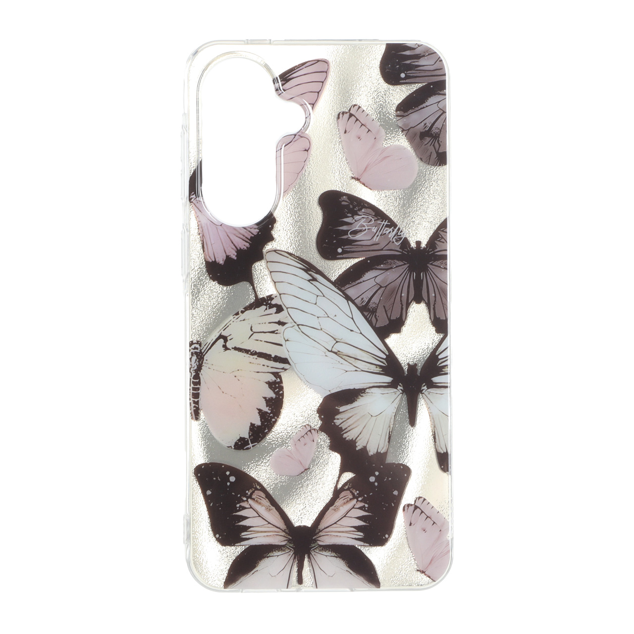 4608640 قاب Butter Fly دور ژله ای شفاف Samsung Galaxy A57 - طرح 30 - تصویر 1