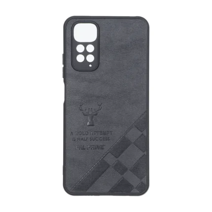 قاب طرح چرم گوزنی Pal Prime مدل Xiaomi Redmi Note 11 4G / Redmi Note 11S - مشکی