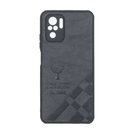 قاب طرح چرم گوزنی Pal Prime مدل Xiaomi Redmi Note 10 4G / Redmi Note 10S / Poco M5S - مشکی