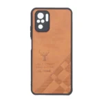 قاب طرح چرم گوزنی Pal Prime مدل Xiaomi Redmi Note 10 4G / Redmi Note 10S / Poco M5S - عسلی
