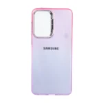 قاب SO COOL لنز متال لوگودار دور رنگی Samsung Galaxy A33 - صورتی بنفش