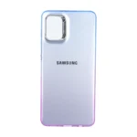 قاب SO COOL لنز متال لوگودار دور رنگی Samsung Galaxy A31 - آبی بنفش