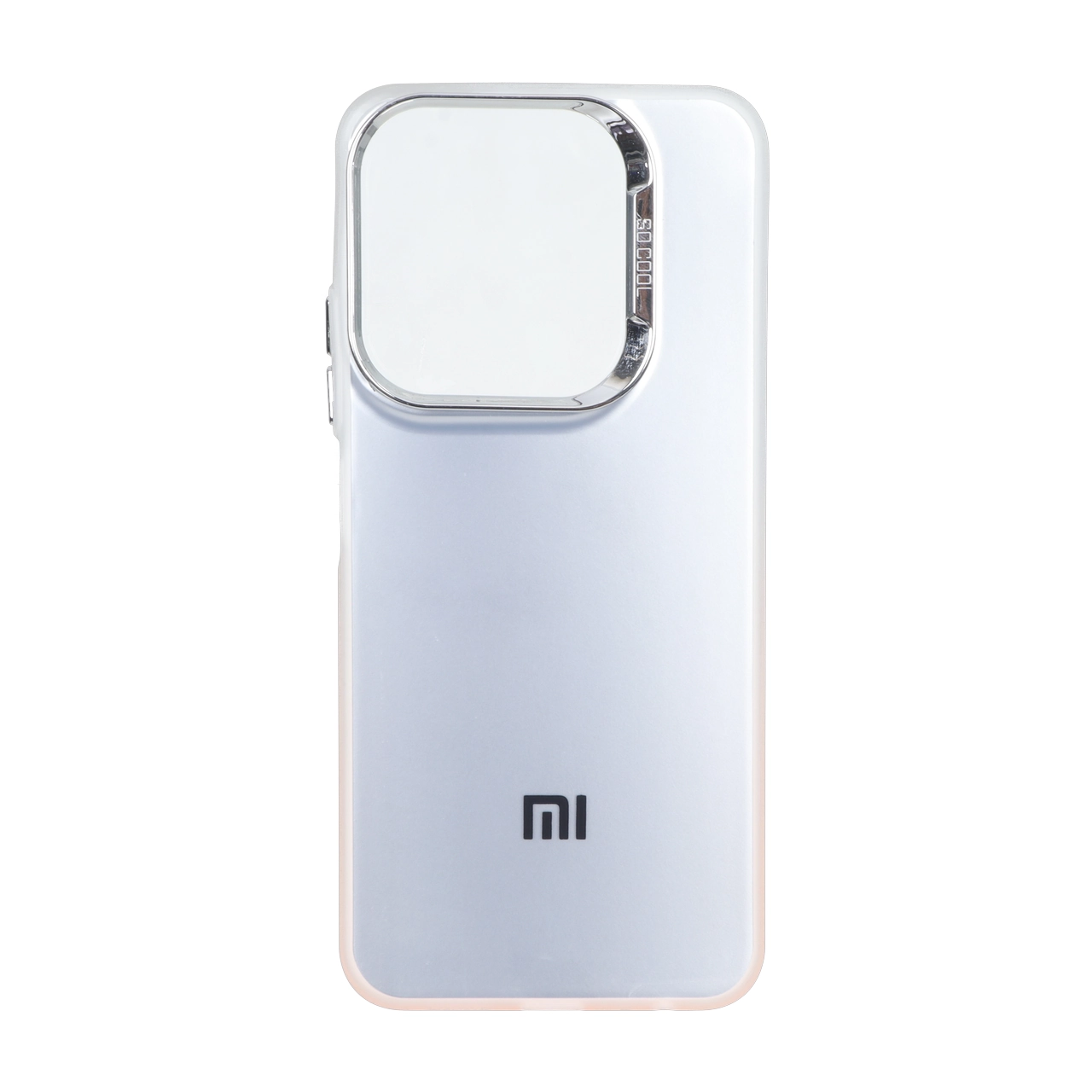 4609488 قاب SO COOL لنز متال لوگودار دور رنگی Xiaomi Redmi 15C / Poco C85 - شفاف نارنجی - تصویر 1