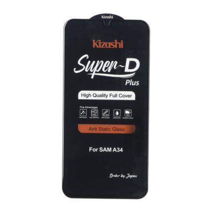محافظ صفحه نمایش شیشه ای Full Cover SuperD Plus - Kizashi مدل Samsung Galaxy A34