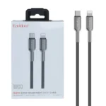 کابل شارژ PD و فست Earldom Type-C To Lightning مدل EC-205C-L 27W - مشکی