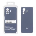 قاب سیلیکونی پاک کنی اورجینال درجه یک Xiaomi Redmi Note 12S - سرمه ای (پک دار)