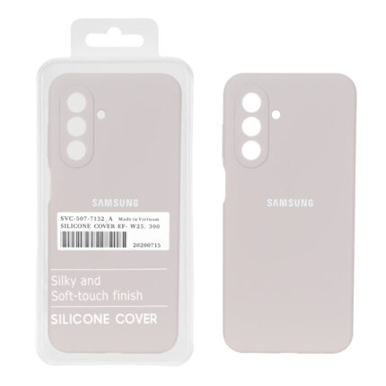 قاب سیلیکونی پاک کنی اورجینال درجه یک Samsung Galaxy A17 / A26 - خاکی (پک دار)