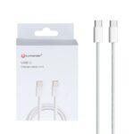 کابل شارژ Lumenar Type-C To Type-C مدل LM03T - سفید - SMO