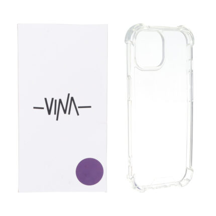 قاب پشت سخت شفاف Vina ایربگ دار VIN - Apple iPhone 15 / iPhone 14 / iPhone 13 (پک دار)