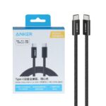کابل شارژ فست Anker Type-C To Type-C مدل Zolo A8060P11 240W - مشکی (گارانتی شش ماهه ایویز)