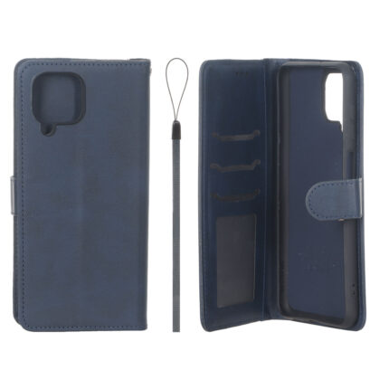 کیف موبایل مگنتی درجه یک داخل خز MNC Plus مدل Samsung Galaxy M33 5G - سرمه ای