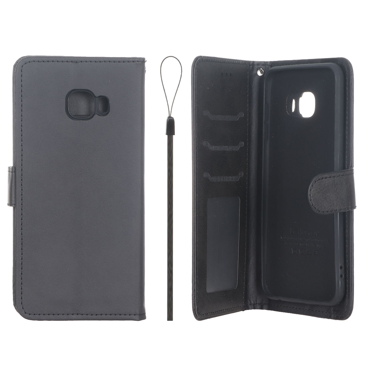 4613698 کیف موبایل مگنتی درجه یک داخل خز MNC Plus مدل Samsung Galaxy C5 - مشکی - تصویر 1