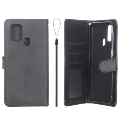 کیف موبایل مگنتی درجه یک داخل خز MNC Plus مدل Samsung Galaxy M31 - مشکی کد 1