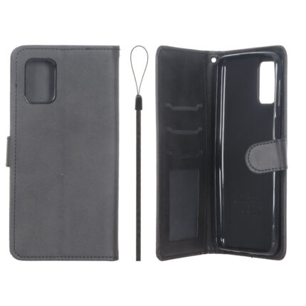 کیف موبایل مگنتی درجه یک داخل خز MNC Plus مدل Samsung Galaxy M31S - مشکی