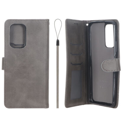 کیف موبایل مگنتی درجه یک داخل خز MNC Plus مدل Xiaomi Poco F3 / Redmi Mi 11i / Redmi K40 - خاکستری