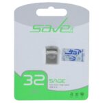 فلش مموری Save it USB2.0 مدل SAGE ظرفیت 32GB - نقره ای (گارانتی مادام العمر آی تین)
