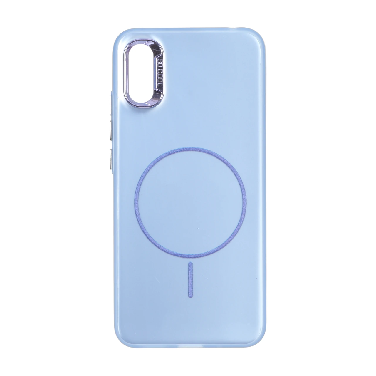 4614024 قاب SO COOL طرح مگ سیف Slim مدل Xiaomi Redmi 9A / Redmi 9A Sport / Redmi 9AT - آبی - تصویر 1