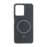 قاب طرح PVD مات طرح مگ سیف Xiaomi Redmi Note 12 4G - مشکی
