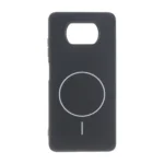 قاب طرح PVD مات طرح مگ سیف Xiaomi Poco X3 / Poco X3 Pro / Poco X3 NFC - مشکی