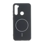 قاب طرح PVD مات طرح مگ سیف Xiaomi Redmi Note 8 - مشکی