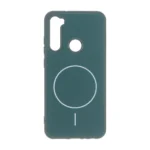 قاب طرح PVD مات طرح مگ سیف Xiaomi Redmi Note 8 - سبز