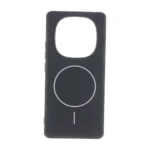 قاب طرح PVD مات طرح مگ سیف Xiaomi Redmi Note 14 Pro 5G / Redmi Note 14 Pro Plus 5G / Poco X7 5G - مشکی
