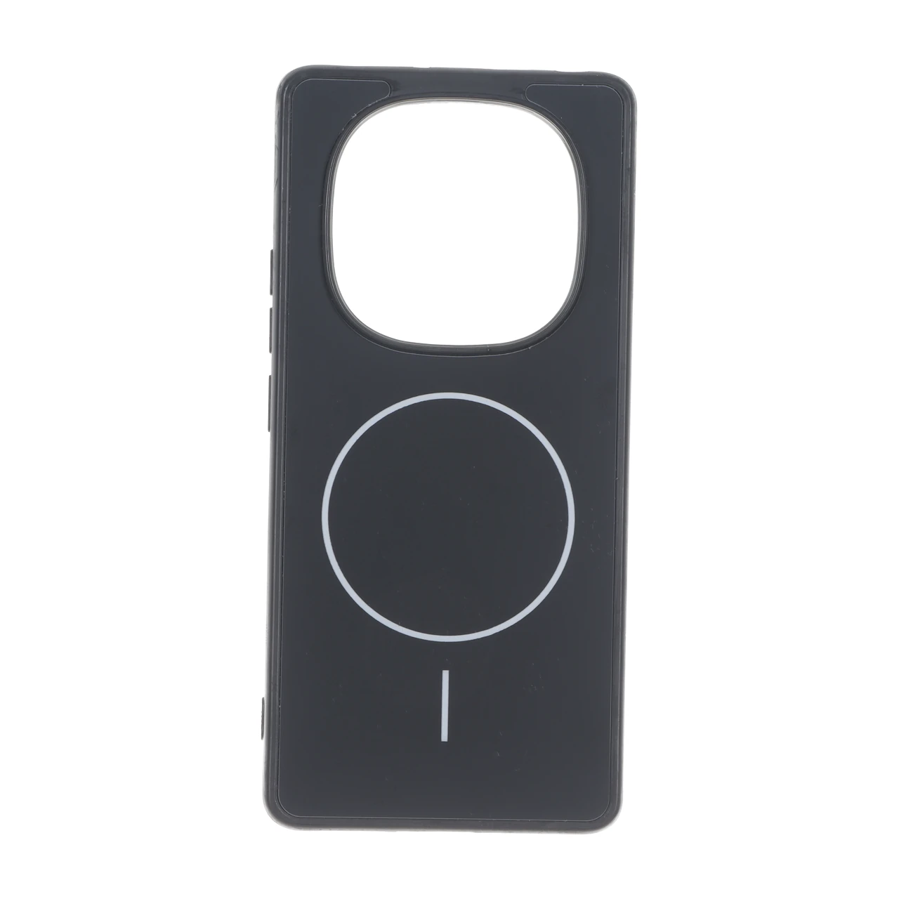 4614496 قاب طرح PVD مات طرح مگ سیف Xiaomi Redmi Note 14 Pro 5G / Redmi Note 14 Pro Plus 5G / Poco X7 5G - مشکی - تصویر 1