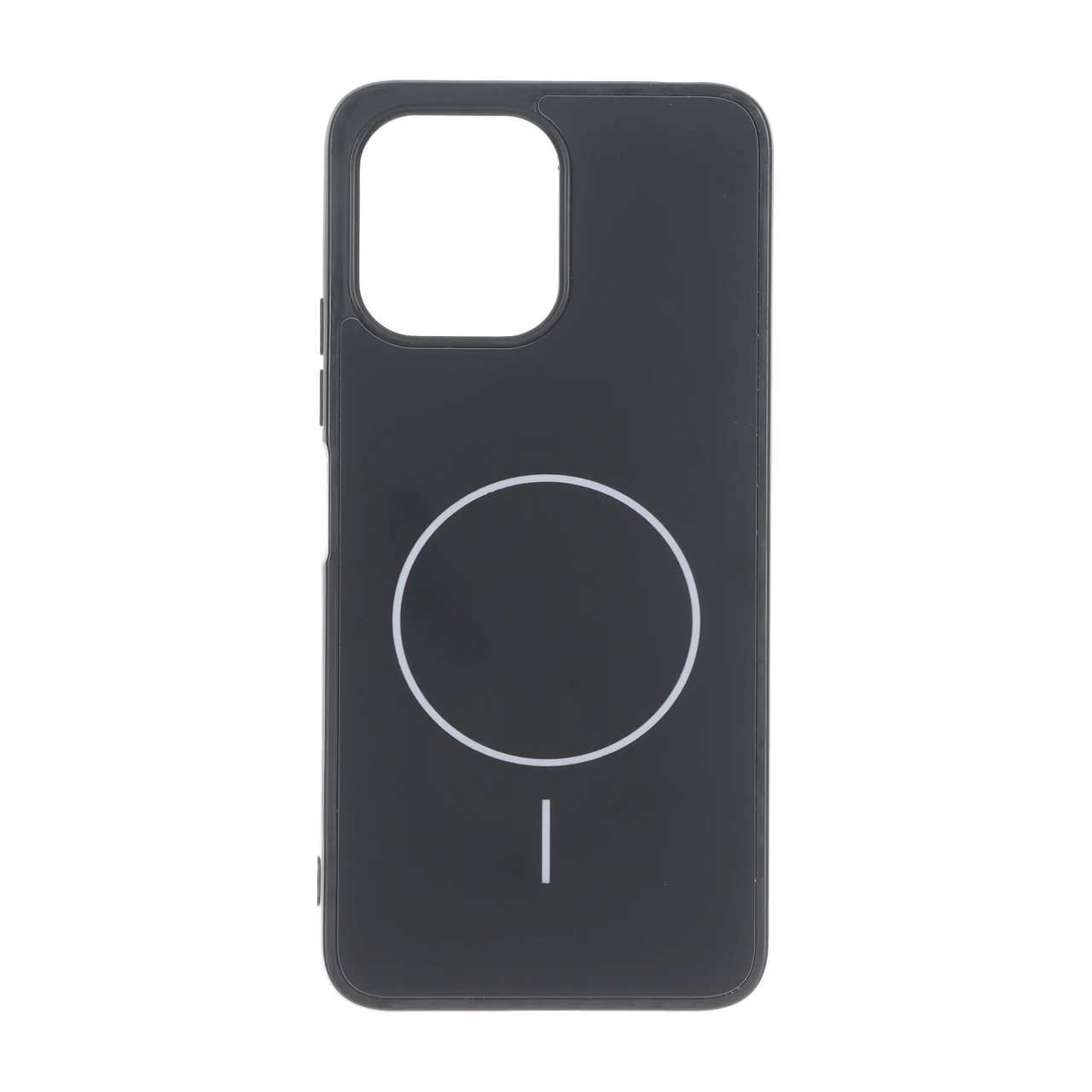 4614510 قاب طرح PVD مات طرح مگ سیف Xiaomi Redmi 12 / Poco M6 Pro 5G - مشکی - تصویر 1