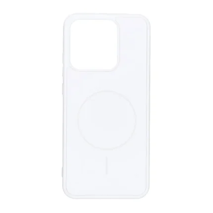 قاب طرح PVD مات طرح مگ سیف Xiaomi Redmi 10A / Redmi 9C / Poco C31 - سفید
