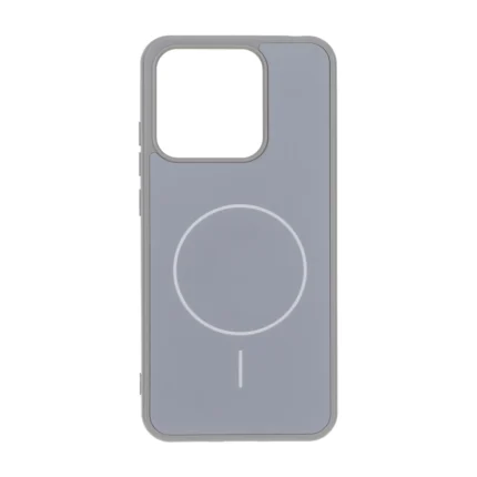 قاب طرح PVD مات طرح مگ سیف Xiaomi Redmi 10A / Redmi 9C / Poco C31 - خاکستری