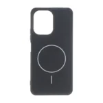 قاب طرح PVD مات طرح مگ سیف Xiaomi Redmi 13C / Poco C65 - مشکی