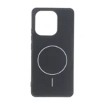 قاب طرح PVD مات طرح مگ سیف Xiaomi Redmi Note 13 4G - مشکی