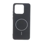 قاب طرح PVD مات طرح مگ سیف Xiaomi Redmi 10C / Redmi 10 Power / Poco C40 - مشکی