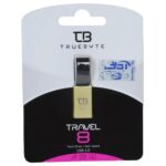 فلش مموری TRUEBYTE USB2.0 مدل TRAVEL ظرفیت 8GB - طلایی (گارانتی مادام العمر شرکت آی تین)
