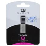 فلش مموری TRUEBYTE USB2.0 مدل TRAVEL ظرفیت 8GB - نقره ای (گارانتی مادام العمر شرکت آی تین)