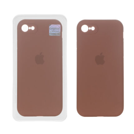 قاب سیلیکونی پاک کنی اورجینال Master Quality مدل Apple iPhone 7 / iPhone 8 / iPhone SE (2020) - قهوه ای (پک دار)