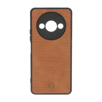 قاب Golden Lion شیاردار Xiaomi Redmi A3 / A3x / Poco C61 - کاراملی کد 2