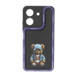 قاب Solid Case منحنی LUCKY طرح دار Xiaomi Redmi 13C / Poco C65 - کد 351